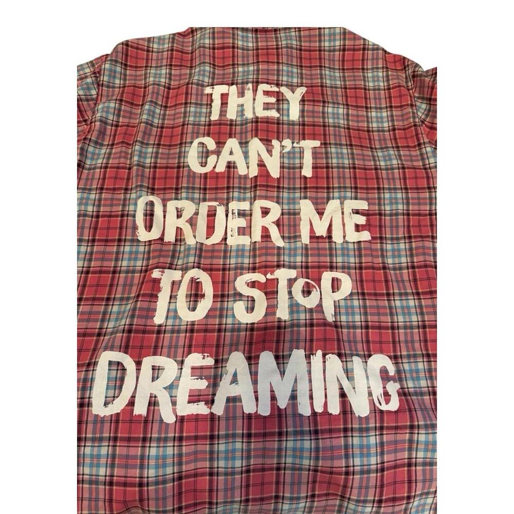 Cakeworthy Disney Cinderella Flannel Shirt Size 2X, Plaid, Short Sleeve